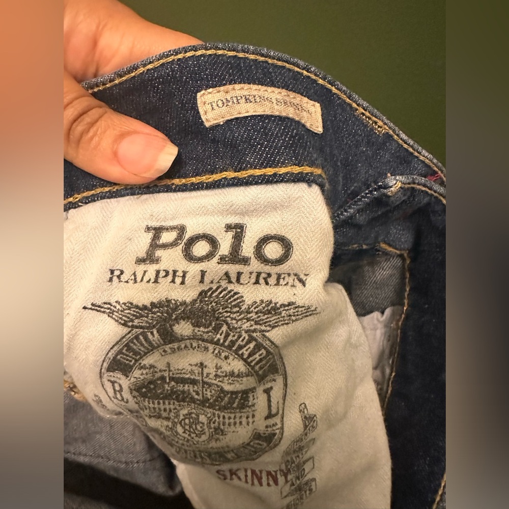 Polo Patchwork Distressed Jeans - image 7